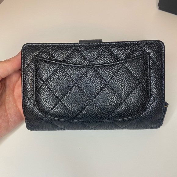 SOLD❌ Authentic Chanel Medium French Wallet - Picture 2 of 9